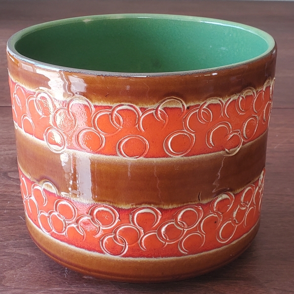 Spara Edel Keramik Large Planter 70s stylish Funky Vintage MCM W German Pottery - Picture 2 of 7